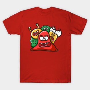 Monster Character Doodle Art T-Shirt